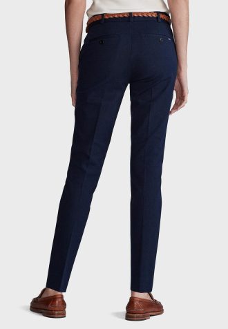 Blå Ralph Lauren skräddarsydda byxor för kvinnor