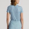 Blå Ralph Lauren skräddarsydda tröjor med blommig passform för kvinnor Blå Ralph Lauren skräddarsydda tröjor med blommig passform för kvinnor