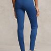 Blå Ralph Lauren Stirrup Stretch Leggings för kvinnor Blå Ralph Lauren Stirrup Stretch Leggings för kvinnor