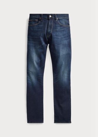 Blå Ralph Lauren Sullivan Slim Stretch Jeans för män