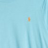 Blå Ralph Lauren T-shirts med rund hals för kvinnor Blå Ralph Lauren T-shirts med rund hals för kvinnor