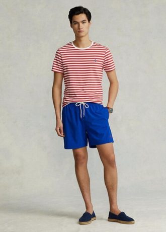 Blå Ralph Lauren Traveler badbyxor för män