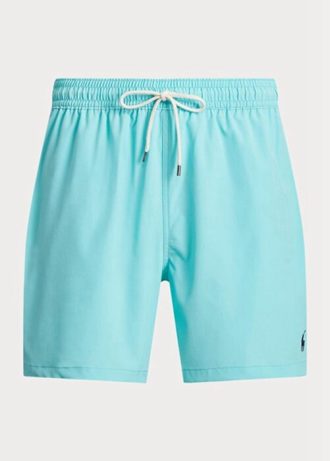 Blå Ralph Lauren Traveler badbyxor för män