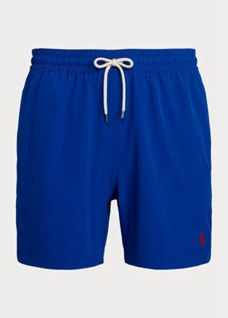Blå Ralph Lauren Traveler badbyxor för män