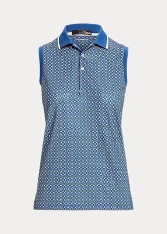 Blomma Ralph Lauren Performance ärmlösa skjortor för kvinnor