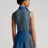 Blomma Ralph Lauren Performance ärmlösa skjortor för kvinnor Blomma Ralph Lauren Performance ärmlösa skjortor för kvinnor