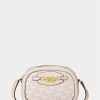 Blush/Ljusrosa Ralph Lauren Monogram Medium Jordynn Crossbody-väskor för kvinnor Blush/Ljusrosa Ralph Lauren Monogram Medium Jordynn Crossbody-väskor för kvinnor