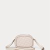 Blush/Ljusrosa Ralph Lauren Monogram Medium Jordynn Crossbody-väskor för kvinnor Blush/Ljusrosa Ralph Lauren Monogram Medium Jordynn Crossbody-väskor för kvinnor