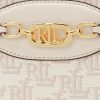 Blush/Ljusrosa Ralph Lauren Monogram Medium Jordynn Crossbody-väskor för kvinnor Blush/Ljusrosa Ralph Lauren Monogram Medium Jordynn Crossbody-väskor för kvinnor