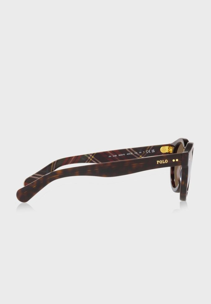Bruna Ralph Lauren 0Ph4165 runda solglasögon för män Bruna Ralph Lauren 0Ph4165 runda solglasögon för män
