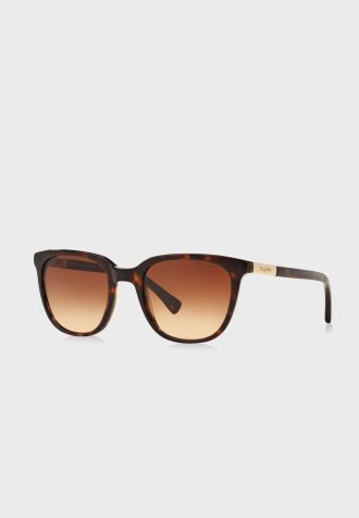 Bruna Ralph Lauren 0RA5206 Tortoise Wayfarers solglasögon för kvinnor