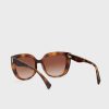 Bruna Ralph Lauren 0Ra5254 Butterfly Solglasögon för kvinnor