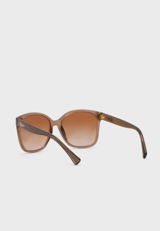 Bruna Ralph Lauren 0Ra5268 överdimensionerade solglasögon för kvinnor