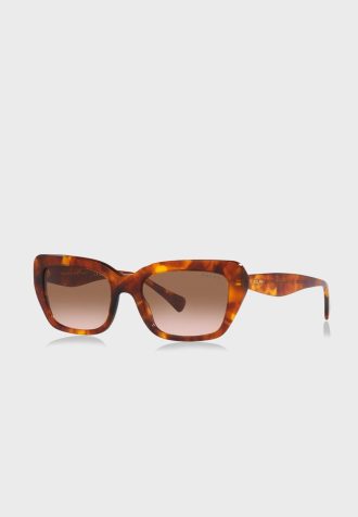 Bruna Ralph Lauren 0Ra5292 Wayfarer solglasögon för kvinnor