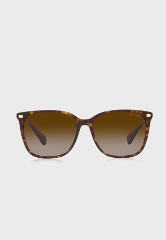 Bruna Ralph Lauren 0Ra5293 Wayfarer solglasögon för kvinnor