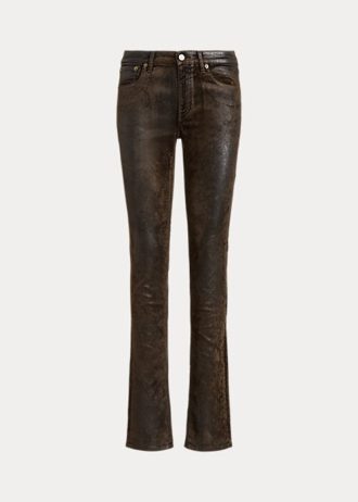 Bruna Ralph Lauren 160 Slim Jeans för kvinnor