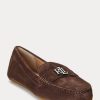 Bruna Ralph Lauren Barnsbury mocka Loafers för kvinnor Bruna Ralph Lauren Barnsbury mocka Loafers för kvinnor