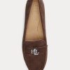 Bruna Ralph Lauren Barnsbury mocka Loafers för kvinnor Bruna Ralph Lauren Barnsbury mocka Loafers för kvinnor