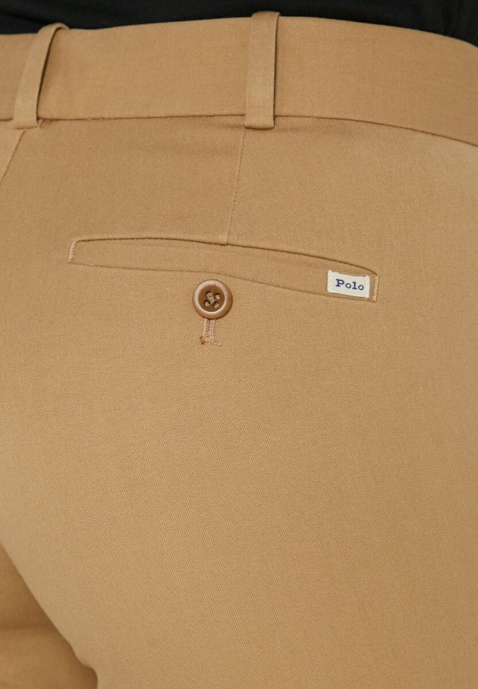 Bruna Ralph Lauren byxor med hög midja för kvinnor Bruna Ralph Lauren byxor med hög midja för kvinnor
