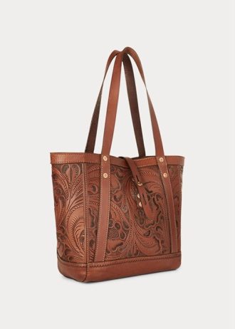 Bruna Ralph Lauren handverktygsväskor i läder för kvinnor