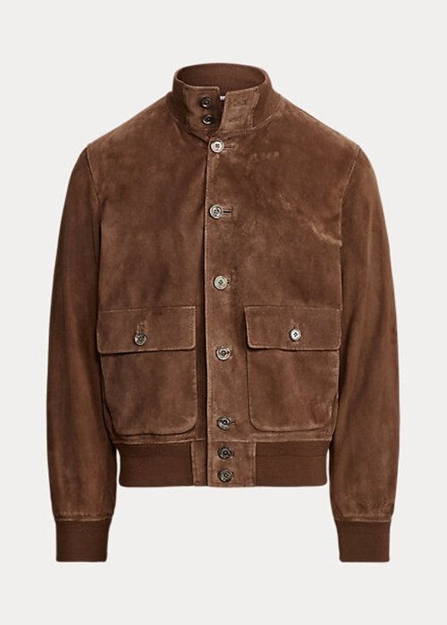 Bruna Ralph Lauren Hayworth mockajackor för män Bruna Ralph Lauren Hayworth mockajackor för män