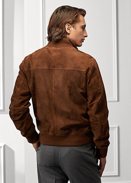Bruna Ralph Lauren Hayworth mockajackor för män Bruna Ralph Lauren Hayworth mockajackor för män