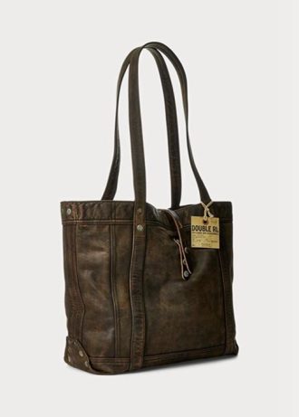 Bruna Ralph Lauren läderväskor för män