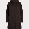 Bruna Ralph Lauren Oversize quiltade huvkappor för kvinnor Bruna Ralph Lauren Oversize quiltade huvkappor för kvinnor