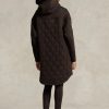 Bruna Ralph Lauren Oversize quiltade huvkappor för kvinnor Bruna Ralph Lauren Oversize quiltade huvkappor för kvinnor