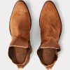 Bruna Ralph Lauren Plainview Chelsea-stövlar i mocka för män Bruna Ralph Lauren Plainview Chelsea-stövlar i mocka för män