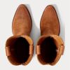 Bruna Ralph Lauren Plainview Cowboystövlar i mocka för män Bruna Ralph Lauren Plainview Cowboystövlar i mocka för män