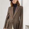 Bruna Ralph Lauren Preston Herringbone-jackor för kvinnor Bruna Ralph Lauren Preston Herringbone-jackor för kvinnor