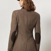 Bruna Ralph Lauren Preston Herringbone-jackor för kvinnor Bruna Ralph Lauren Preston Herringbone-jackor för kvinnor