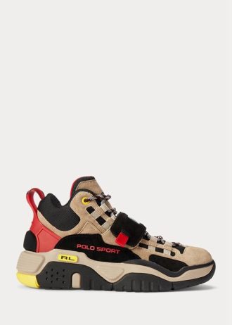 Bruna Ralph Lauren PS100 High-Top Sneakers för män