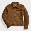 Bruna Ralph Lauren Roughout Mockajackor för män Bruna Ralph Lauren Roughout Mockajackor för män