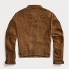 Bruna Ralph Lauren Roughout Mockajackor för män Bruna Ralph Lauren Roughout Mockajackor för män