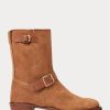 Bruna Ralph Lauren Roughout Mockastövlar för män Bruna Ralph Lauren Roughout Mockastövlar för män