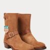 Bruna Ralph Lauren Roughout Mockastövlar för män Bruna Ralph Lauren Roughout Mockastövlar för män