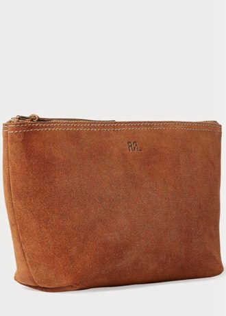 Bruna Ralph Lauren Roughout Mockaväskor för män