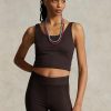 Bruna Ralph Lauren tröja i mockade damer Bruna Ralph Lauren tröja i mockade damer
