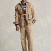 Bruna Ralph Lauren Twill-jackor med bälte för män Bruna Ralph Lauren Twill-jackor med bälte för män