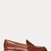 Bruna Ralph Lauren Wynnie Burnished Leathers Loafers för kvinnor Bruna Ralph Lauren Wynnie Burnished Leathers Loafers för kvinnor