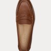 Bruna Ralph Lauren Wynnie Burnished Leathers Loafers för kvinnor Bruna Ralph Lauren Wynnie Burnished Leathers Loafers för kvinnor