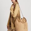 Buff Dam Ralph Lauren Nubuck Stor Andie Handväska Buff Dam Ralph Lauren Nubuck Stor Andie Handväska