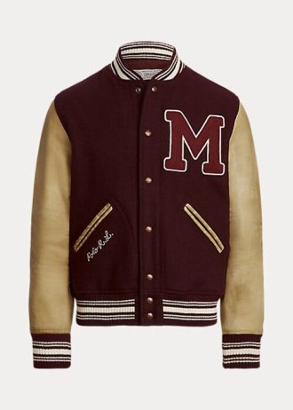 Burgundy Herr Ralph Lauren The Morehouse Collection Jackor