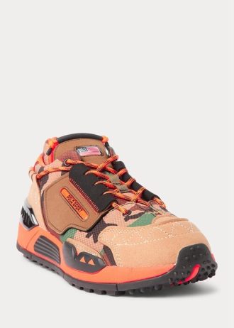 Camo / Brun Ralph Lauren PS200 Sneakers för män