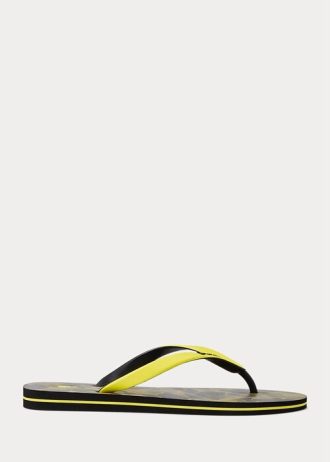 Camo Herr Ralph Lauren Bolt Camo Flip Flops