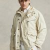 Cream Ralph Lauren Herringbone Huvjackor för män Cream Ralph Lauren Herringbone Huvjackor för män