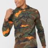 Flerfärgad Ralph Lauren Camo-huvtröja för män Flerfärgad Ralph Lauren Camo-huvtröja för män
