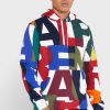Flerfärgad Ralph Lauren Color Block hoodie för män